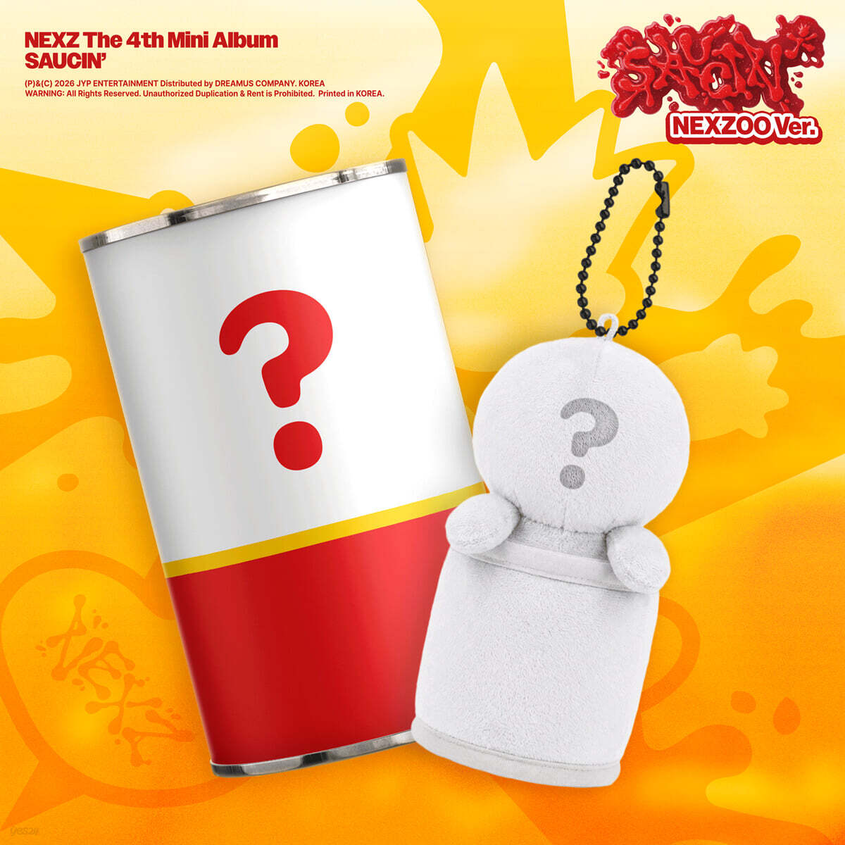 [PRE-ORDER] NEXZ - 4th Mini Album SAUCIN' (NEXZOO Ver.) NEXZ  DKshop