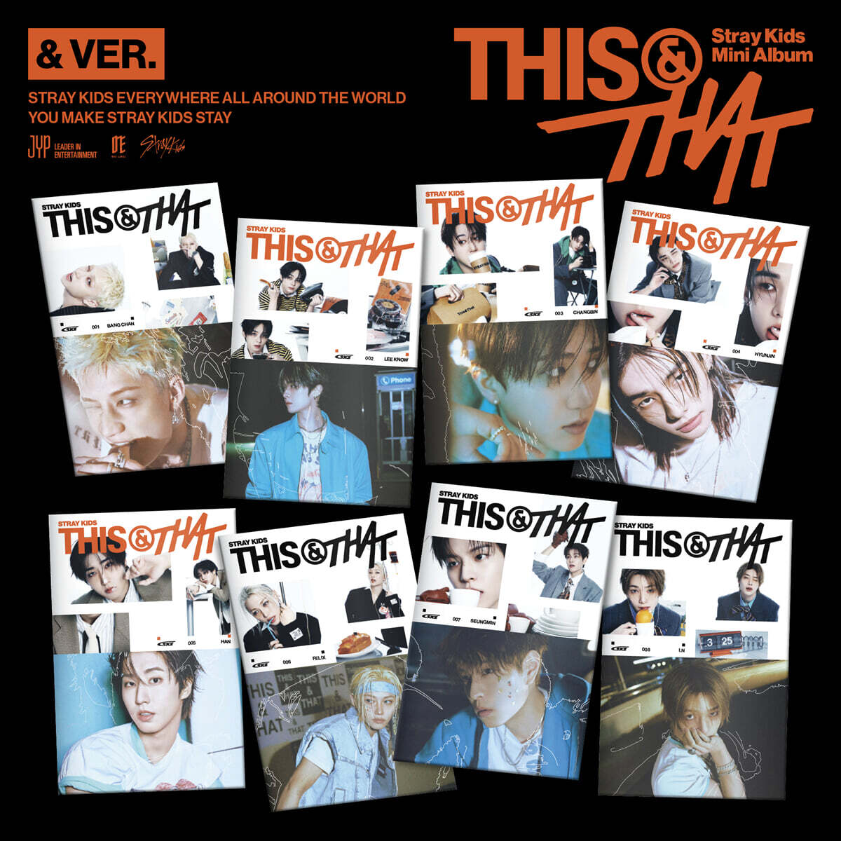 [PRE-ORDER] Stray Kids - 10th Mini Album THIS & THAT (& VER.) Stray Kids  DKshop