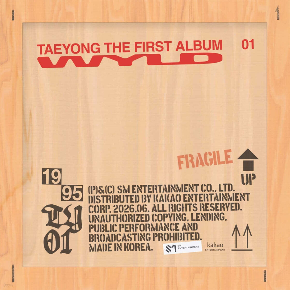 [PRE-ORDER] TAEYONG - 1st Album WYLD (Masterpiece Ver.) (Limited) NCT  DKshop