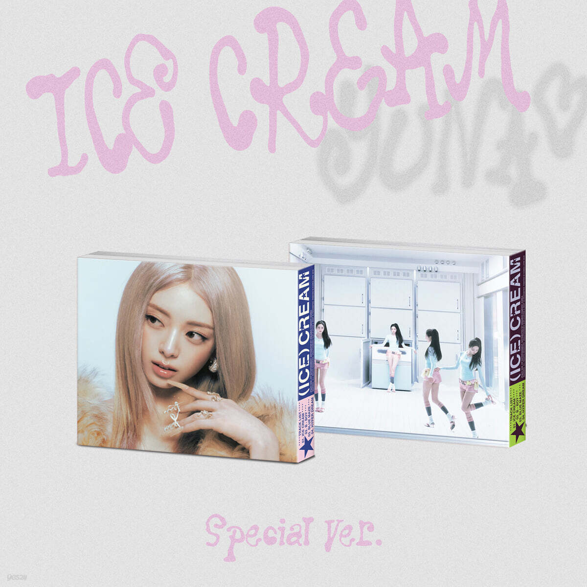 [PRE-ORDER] YUNA - 1st Mini Album Ice Cream (Special Ver.) (Random Ver.) ITZY  DKshop