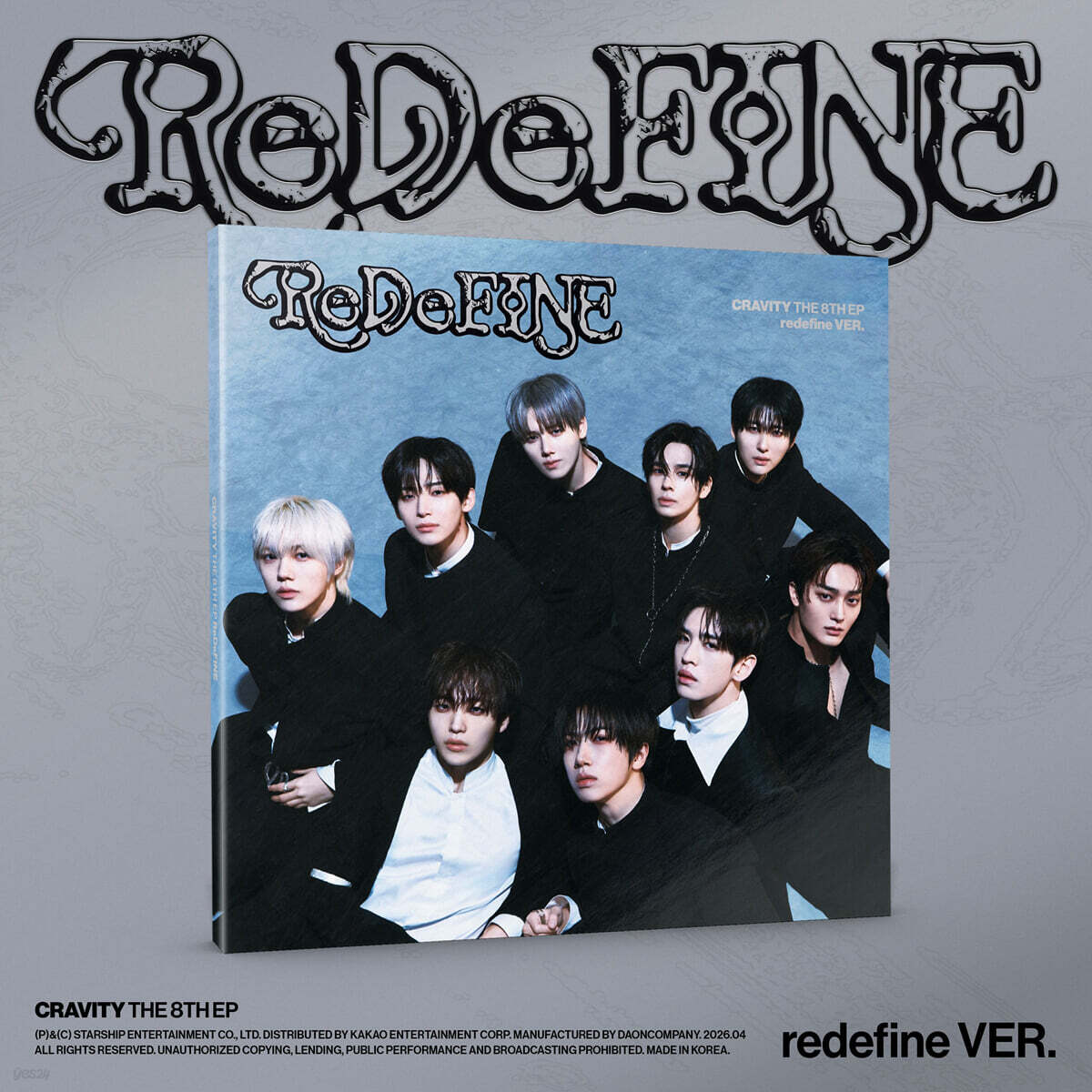 [PRE-ORDER] CRAVITY - 8th Mini Album ReDeFINE (redefine Ver.) CRAVITY  DKshop