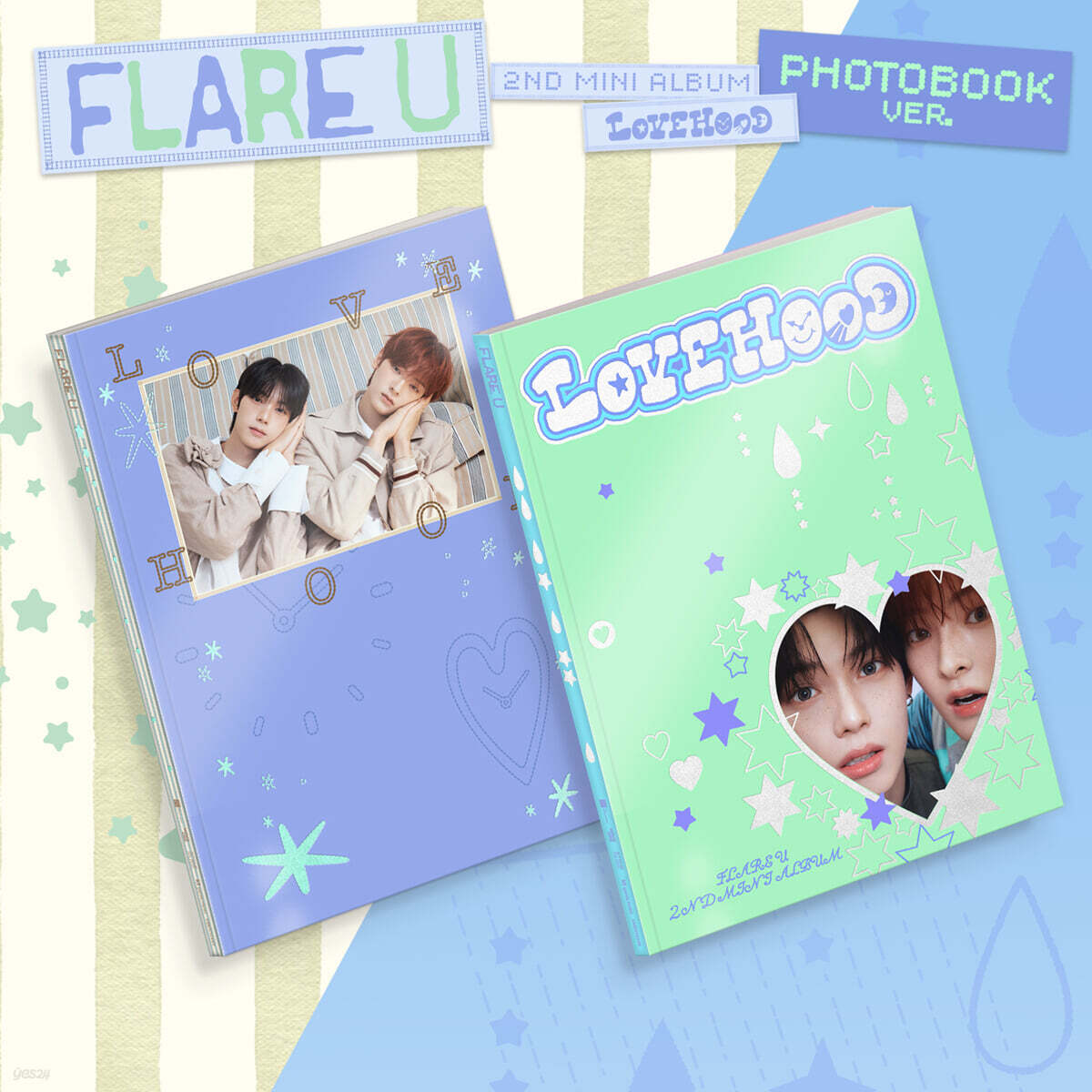[PRE-ORDER] FLARE U - 2nd Mini Album LOVEHOOD FLARE U  DKshop