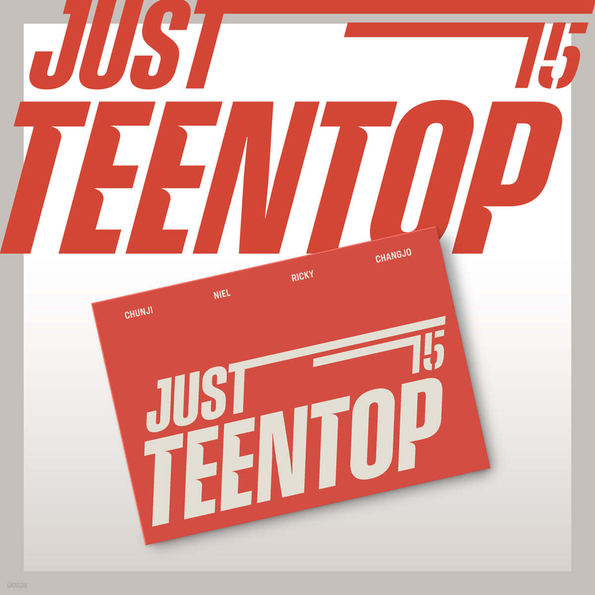 [PRE-ORDER] TEEN TOP - 15th Anniversary Album Just 15, Just Teen Top (MINI SLEEVE Ver.) (POCAALBUM) TEEN TOP  DKshop