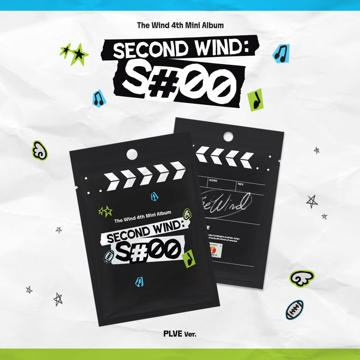 [PRE-ORDER] The Wind - 4th Mini Album Second wind : S#00 (Platform Ver.) The Wind  DKshop