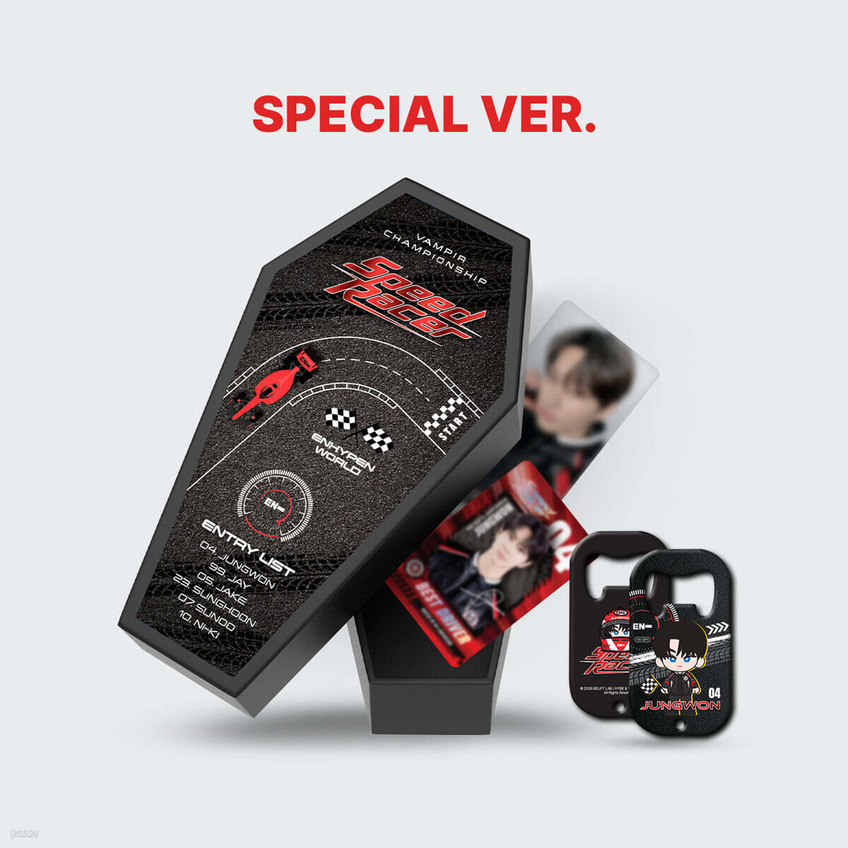 [PRE-ORDER] ENHYPEN - WORLD COUPON CARD COLLECTION (SPEED RACER) (SPECIAL Ver.) ENHYPEN  DKshop