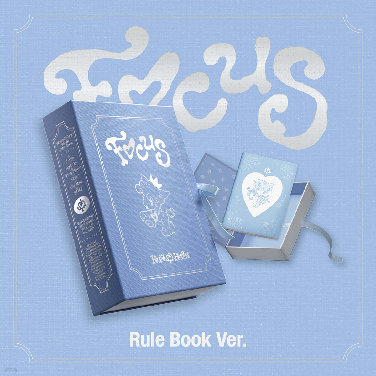 [PRE-ORDER] Hearts2Hearts - 1st Mini Album FOCUS (Rule Book Ver.) Hearts2Hearts  DKshop