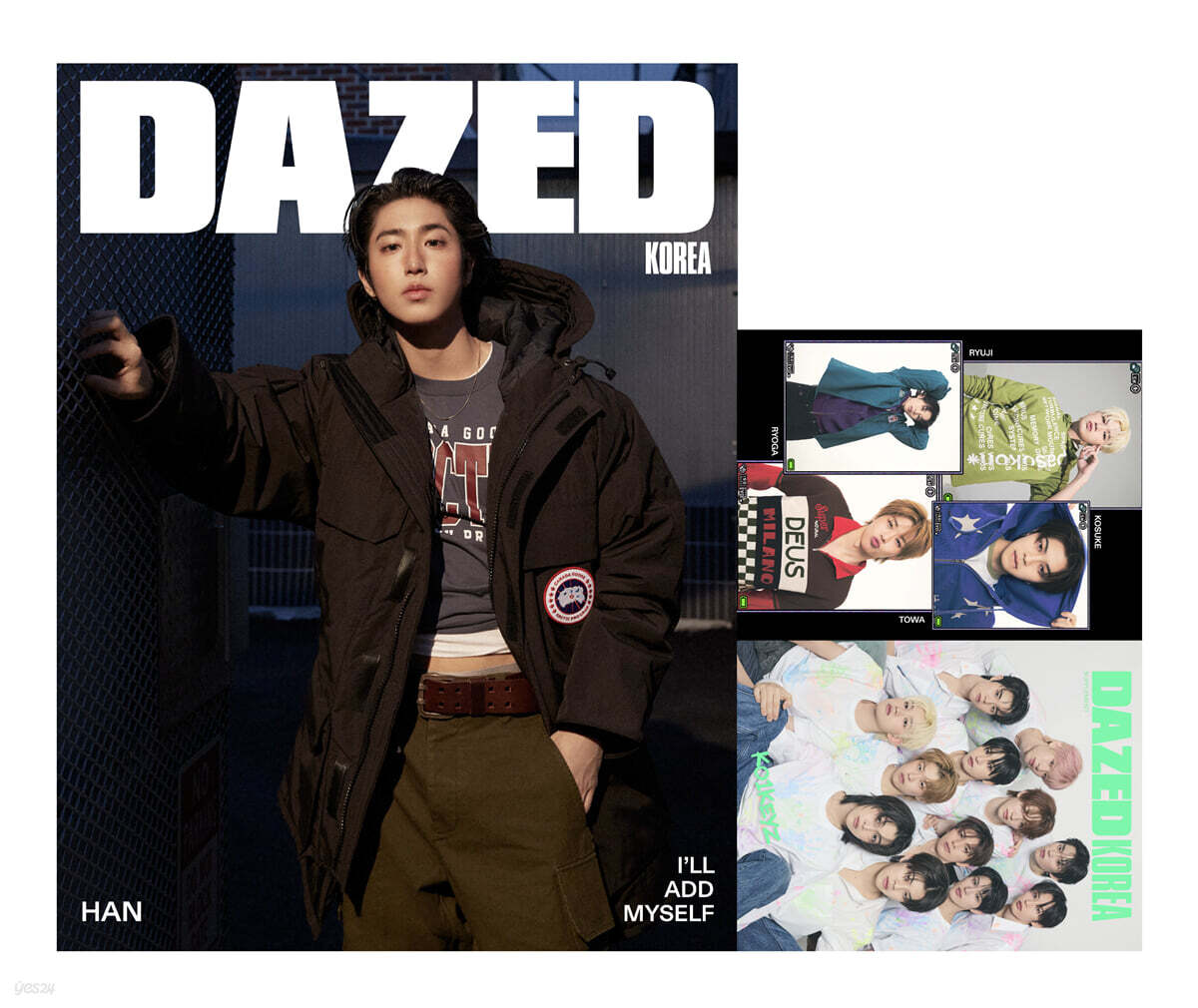 [PRE-ORDER] DAZED & CONFUSED KOREA MAGAZINE 2026 WINTER EDITION (COVER : Stray Kids HAN) Stray Kids  DKshop