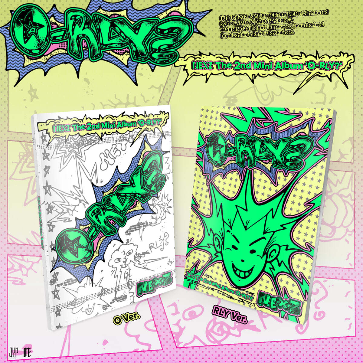 [PRE-ORDER] NEXZ - 2nd Mini Album O-RLY? NEXZ  DKshop