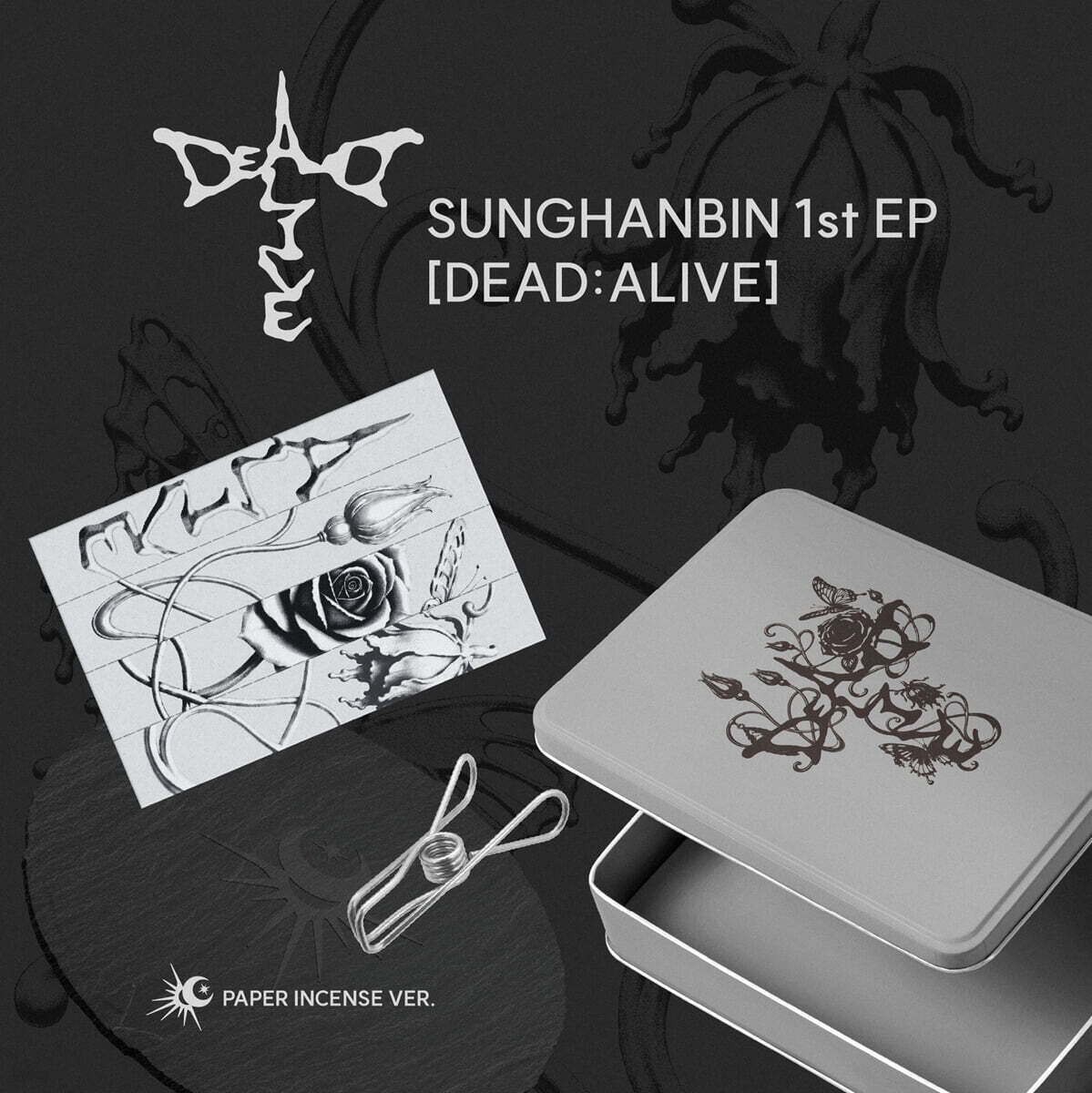 [PRE-ORDER] SUNG HAN BIN (ZEROBASEONE) - 1st Mini Album DEAD:ALIVE (Paper Incense Ver.) ZEROBASEONE  DKshop