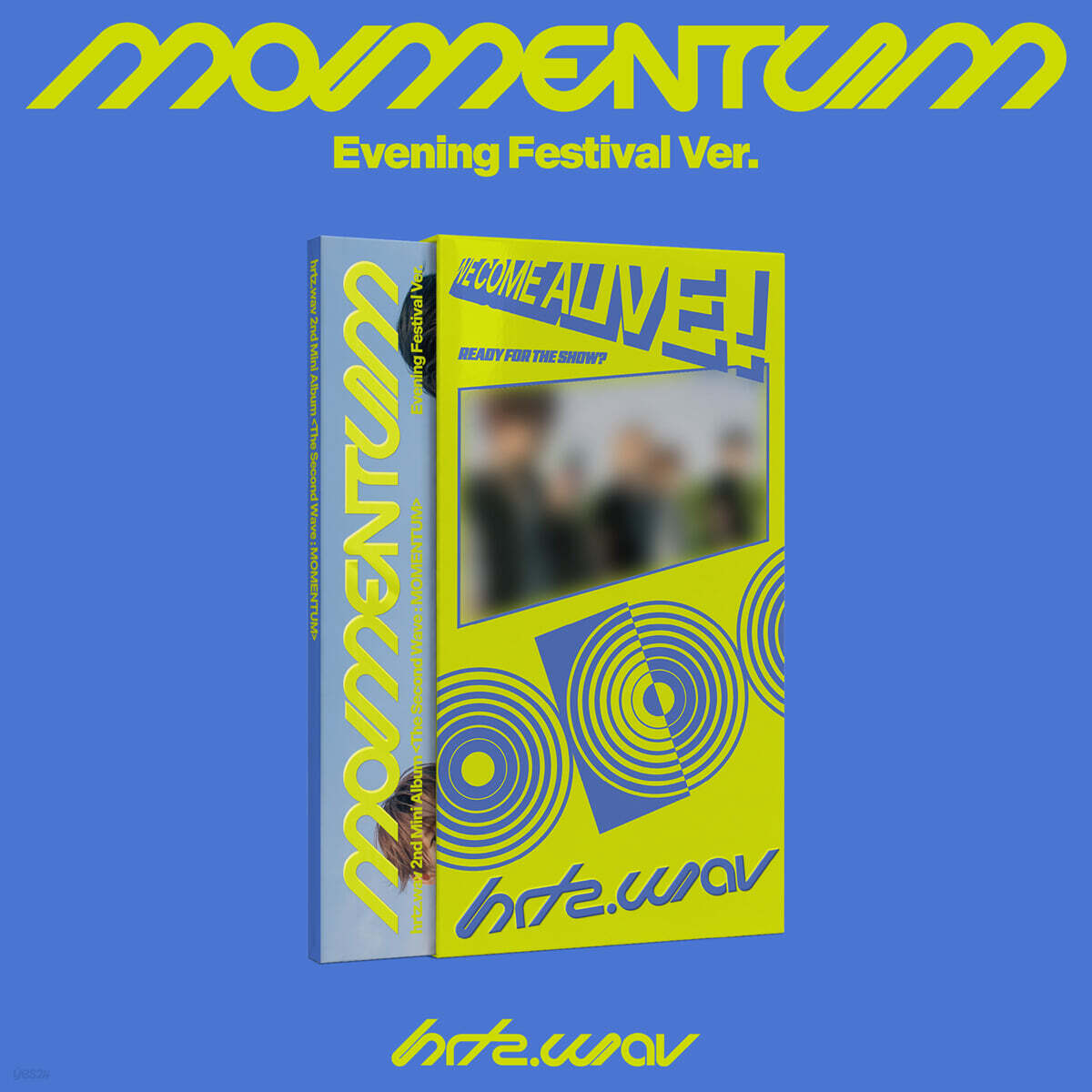 [PRE-ORDER] hrtz.wav - 2nd Mini Album The Second Wave : MOMENTUM hrtz.wav  DKshop