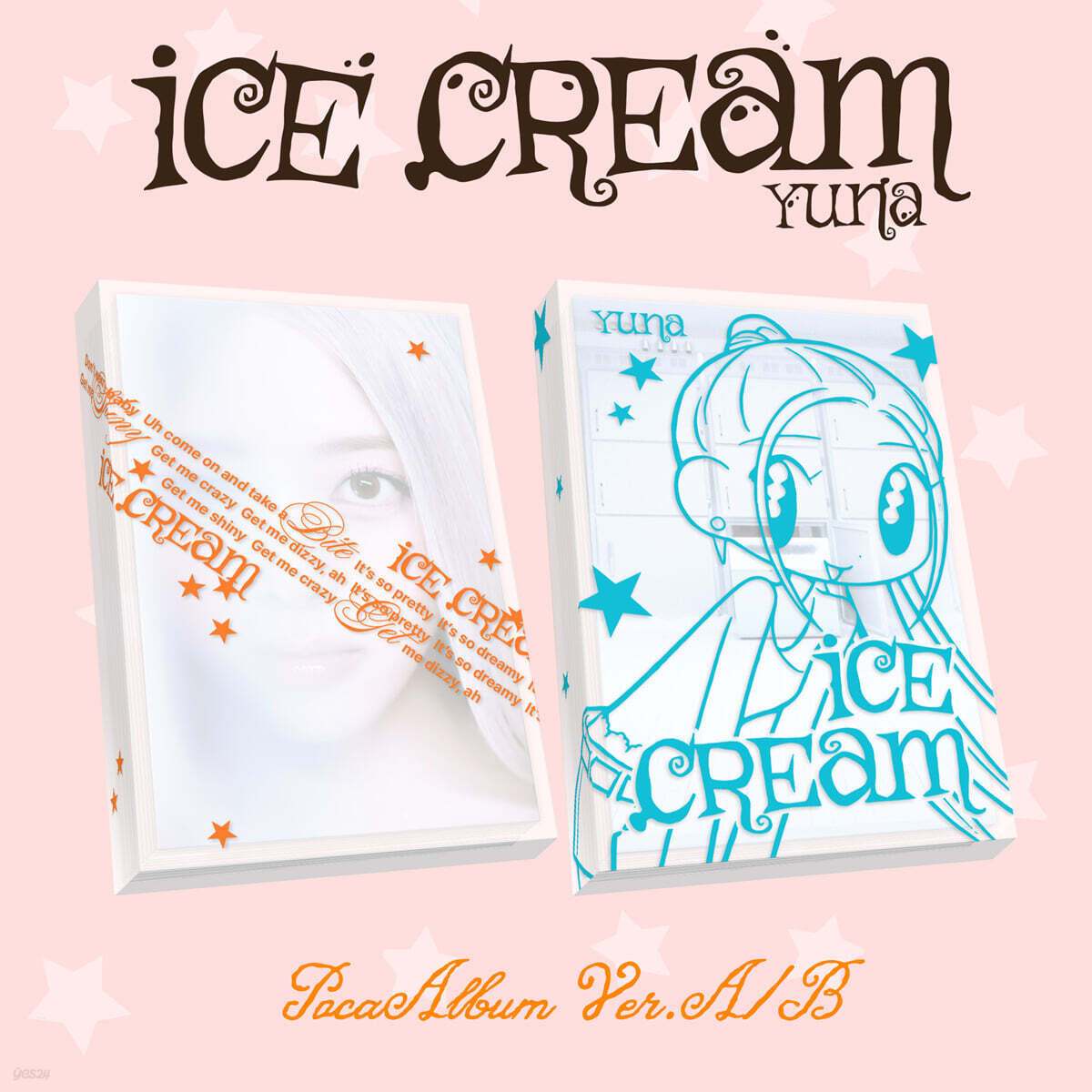 YUNA - 1st Mini Album Ice Cream (POCAALBUM) ITZY  DKshop