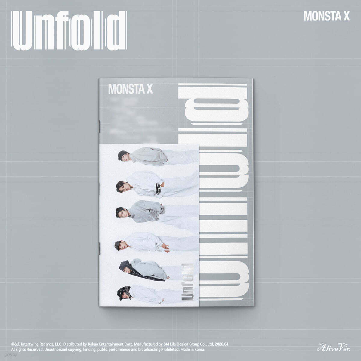 MONSTA X - 3rd Full Album Unfold