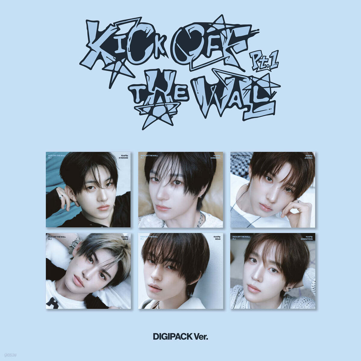 [PRE-ORDER] KickFlip - 5th Mini Album KICK OFF THE WALL Pt.1 (Digipack Ver.) KickFlip  DKshop