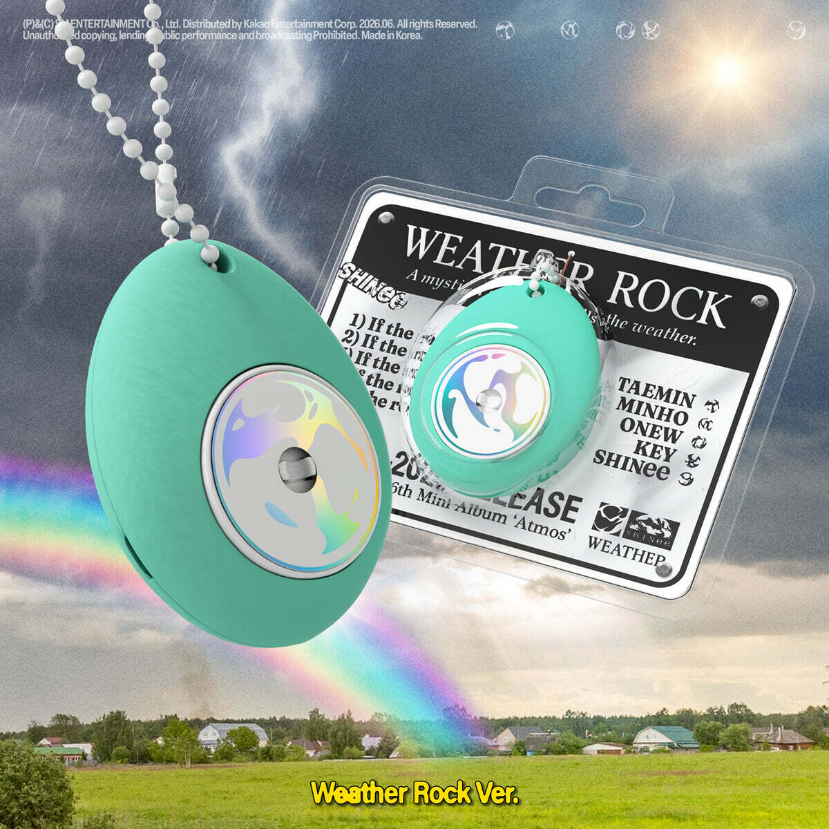 [PRE-ORDER] SHINee - 6th Mini Album Atmos (Weather Rock Ver.) SHINee  DKshop