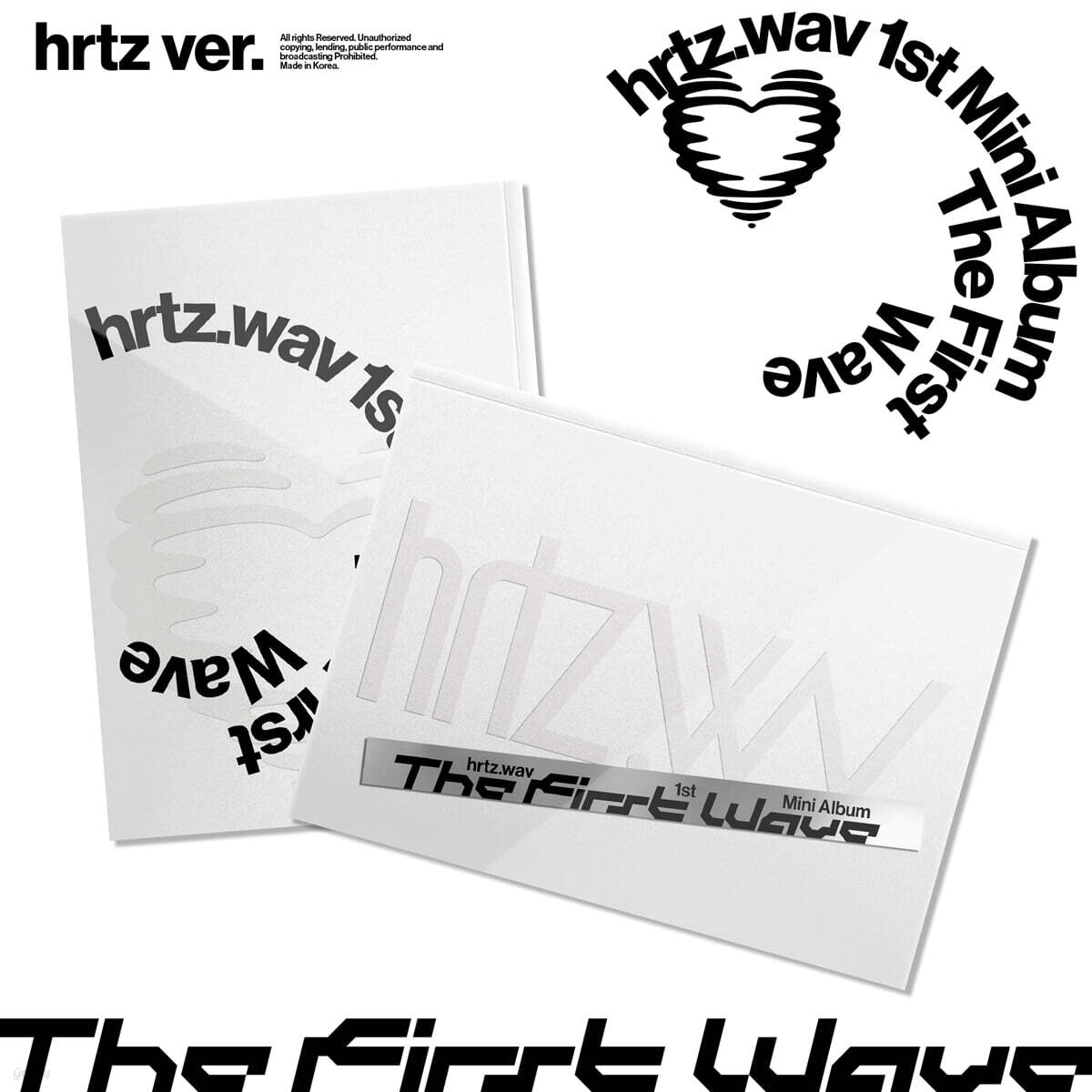 [PRE-ORDER] hrtz.wav - 1st Mini Album The First Wave hrtz.wav  DKshop