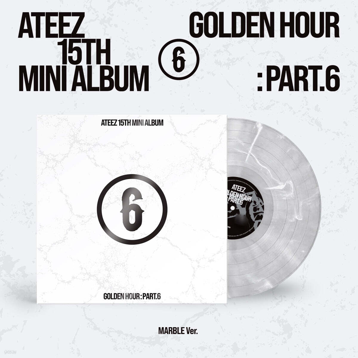 [PRE-ORDER] ATEEZ - 15th Mini Album GOLDEN HOUR : Part.6 (MARBLE VER.) ATEEZ  DKshop