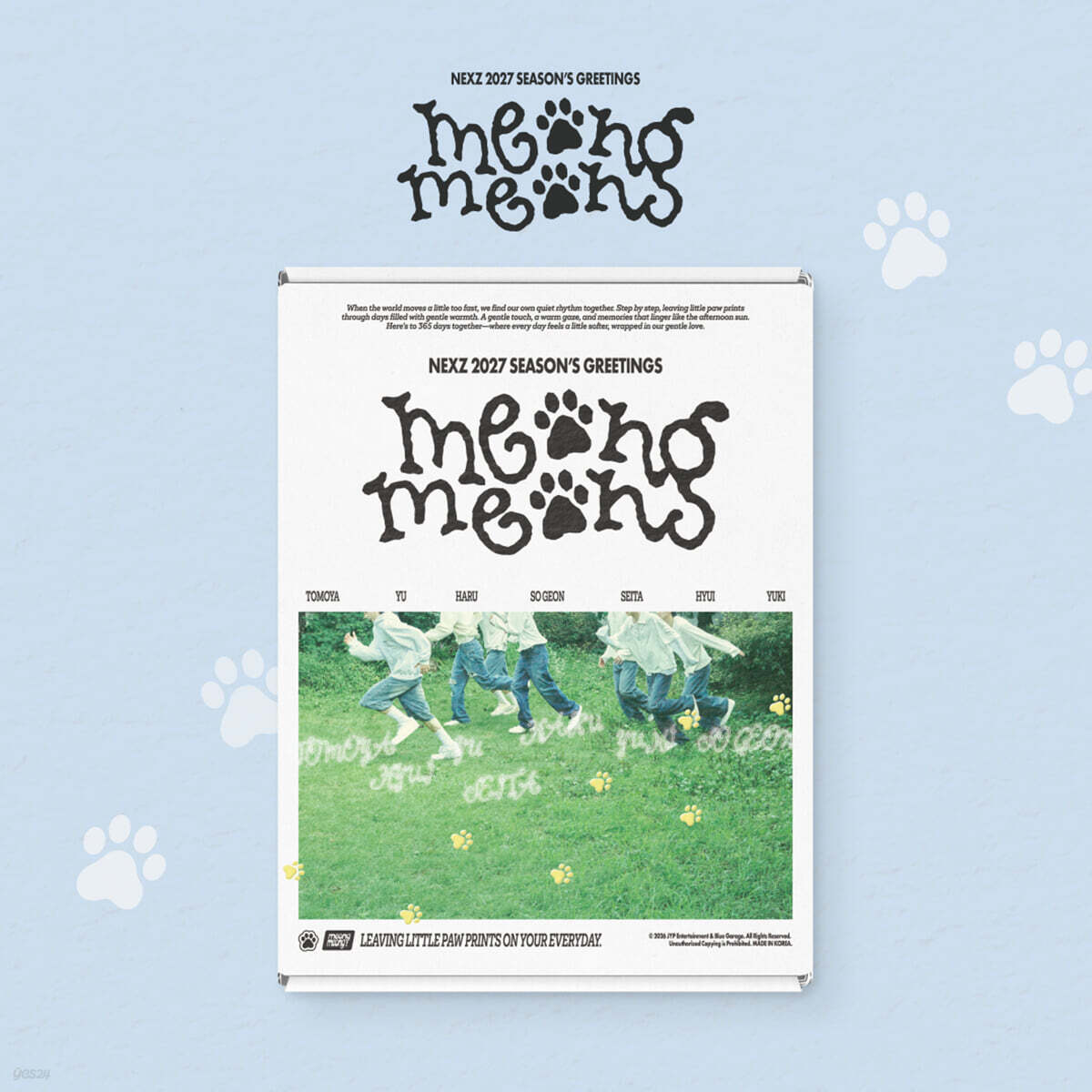 [PRE-ORDER] [POB Selectable] NEXZ - 2027 SEASON'S GREETINGS [meong meong] NEXZ  DKshop