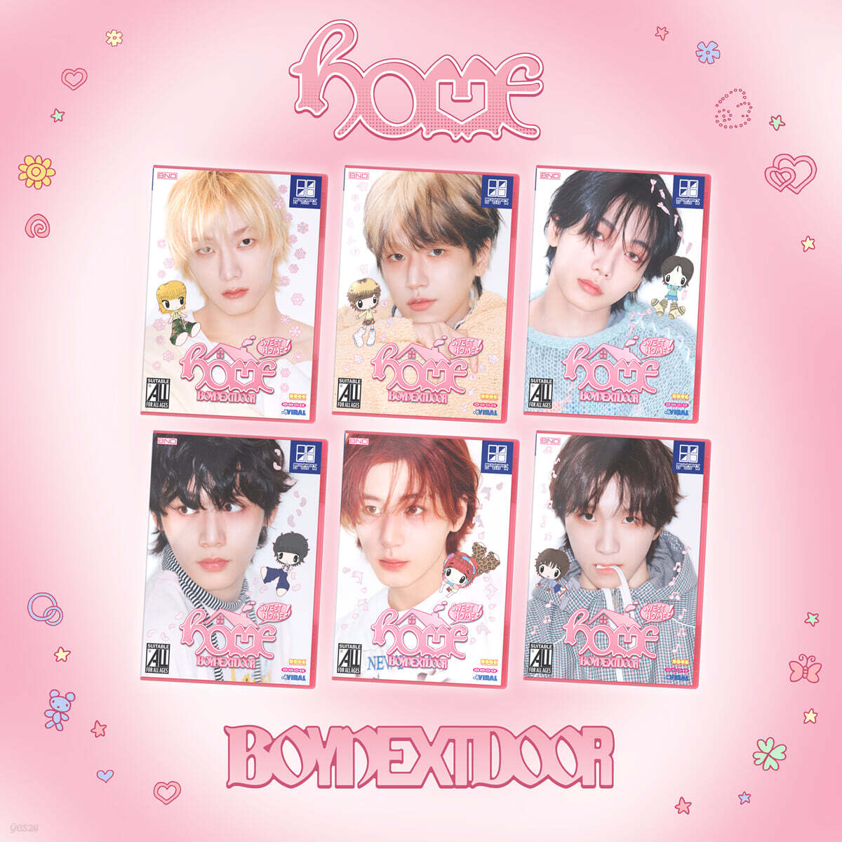 [PRE-ORDER] BOYNEXTDOOR - 1st Studio Album HOME (SWEET HOME Ver.) (Random Ver.) BOYNEXTDOOR  DKshop