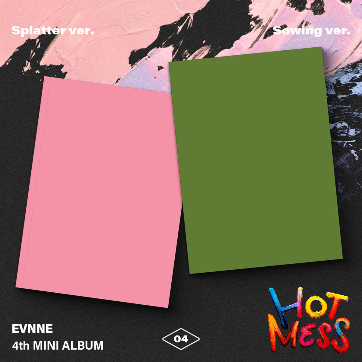 [PRE-ORDER] EVNNE - 4th Mini Album HOT MESS