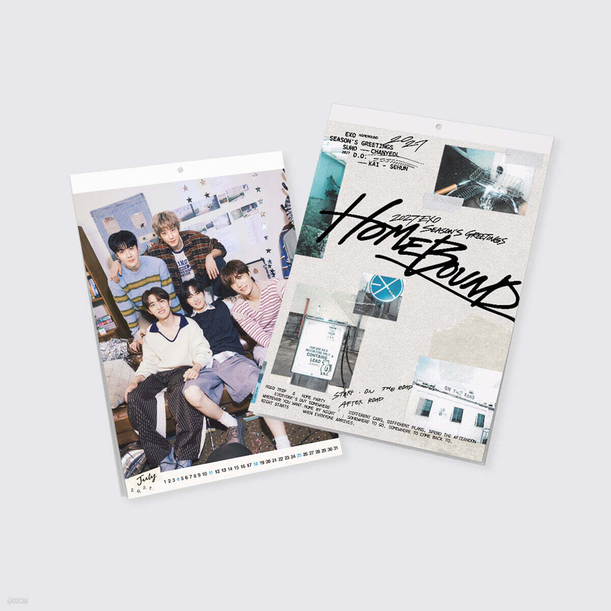 [PRE-ORDER] EXO - 2027 SEASON'S GREETINGS_WALL CALENDAR EXO  DKshop