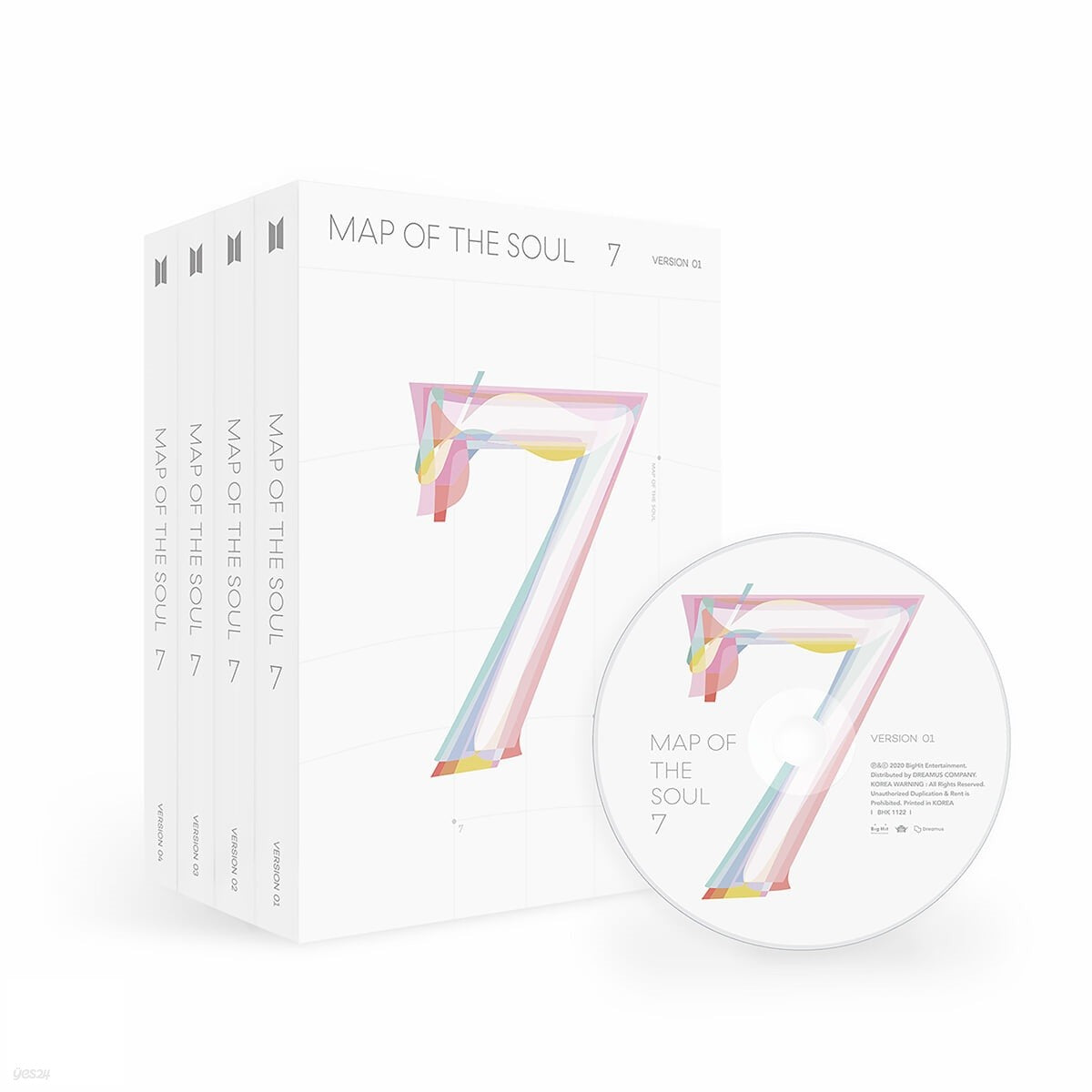 BTS - The 4th Album MAP OF THE SOUL : 7 (Random Ver.) | DKshop