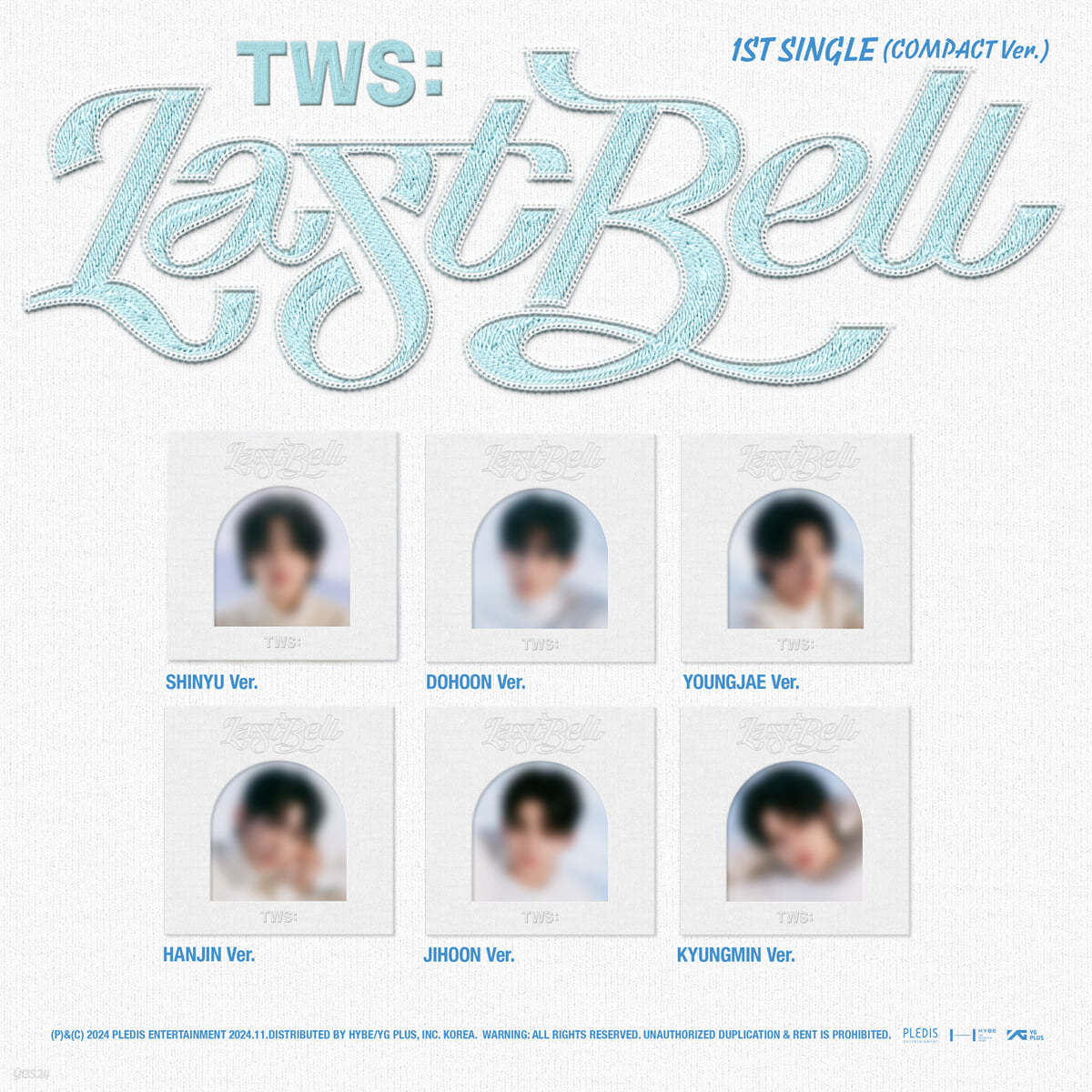 [PRE-ORDER] TWS - 1st Single Album Last Bell (COMPACT Ver.) (Random Ver.)