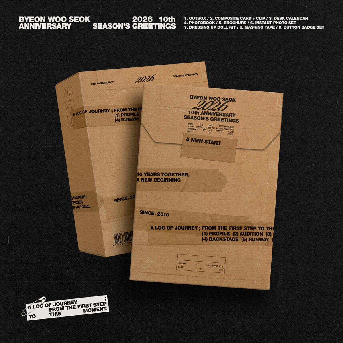 [PRE-ORDER] BYEON WOO SEOK - 2026 10th ANNIVERSARY SEASON'S GREETINGS BYEON WOO SEOK  DKshop