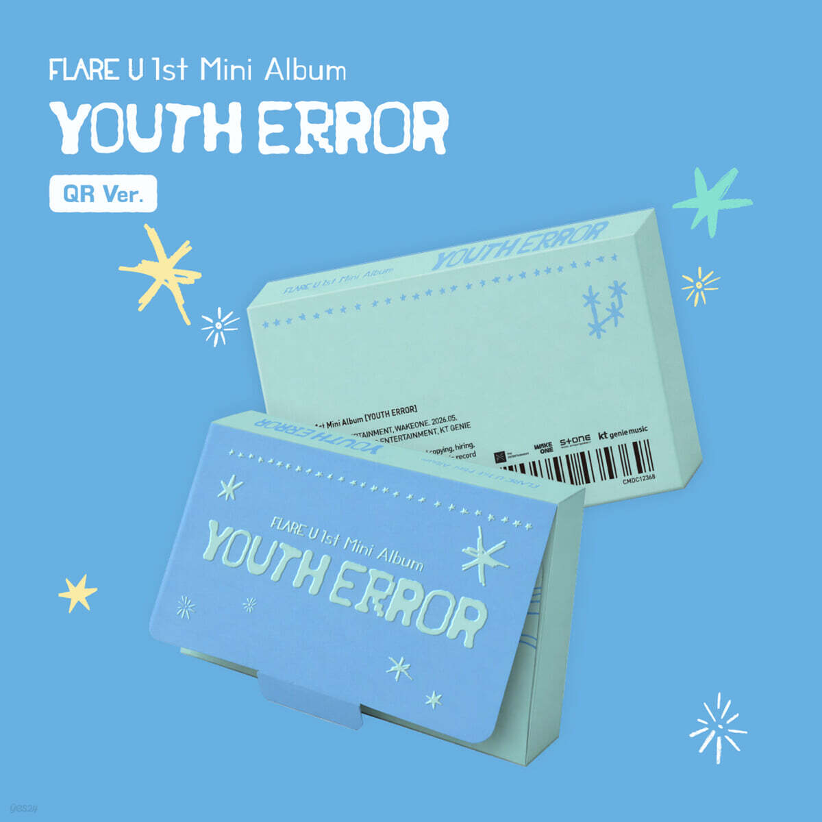 [PRE-ORDER] FLARE U - 1st Mini Album YOUTH ERROR (QR Ver.) FLARE U  DKshop