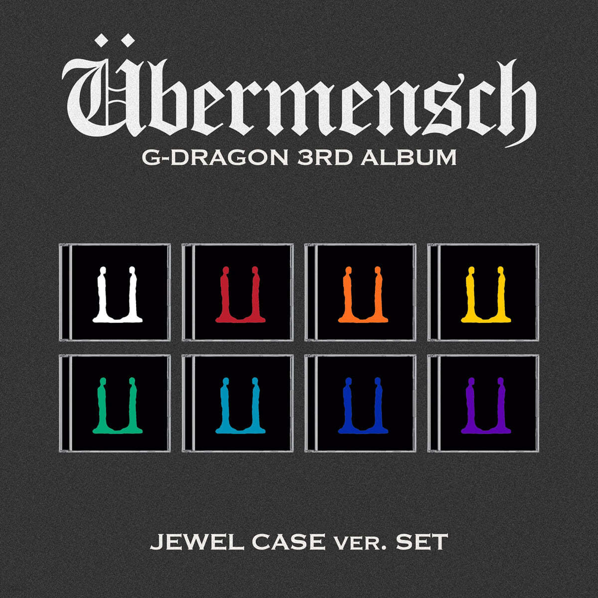 [PRE-ORDER] G-DRAGON - 3rd Album Übermensch (JEWEL VER.)