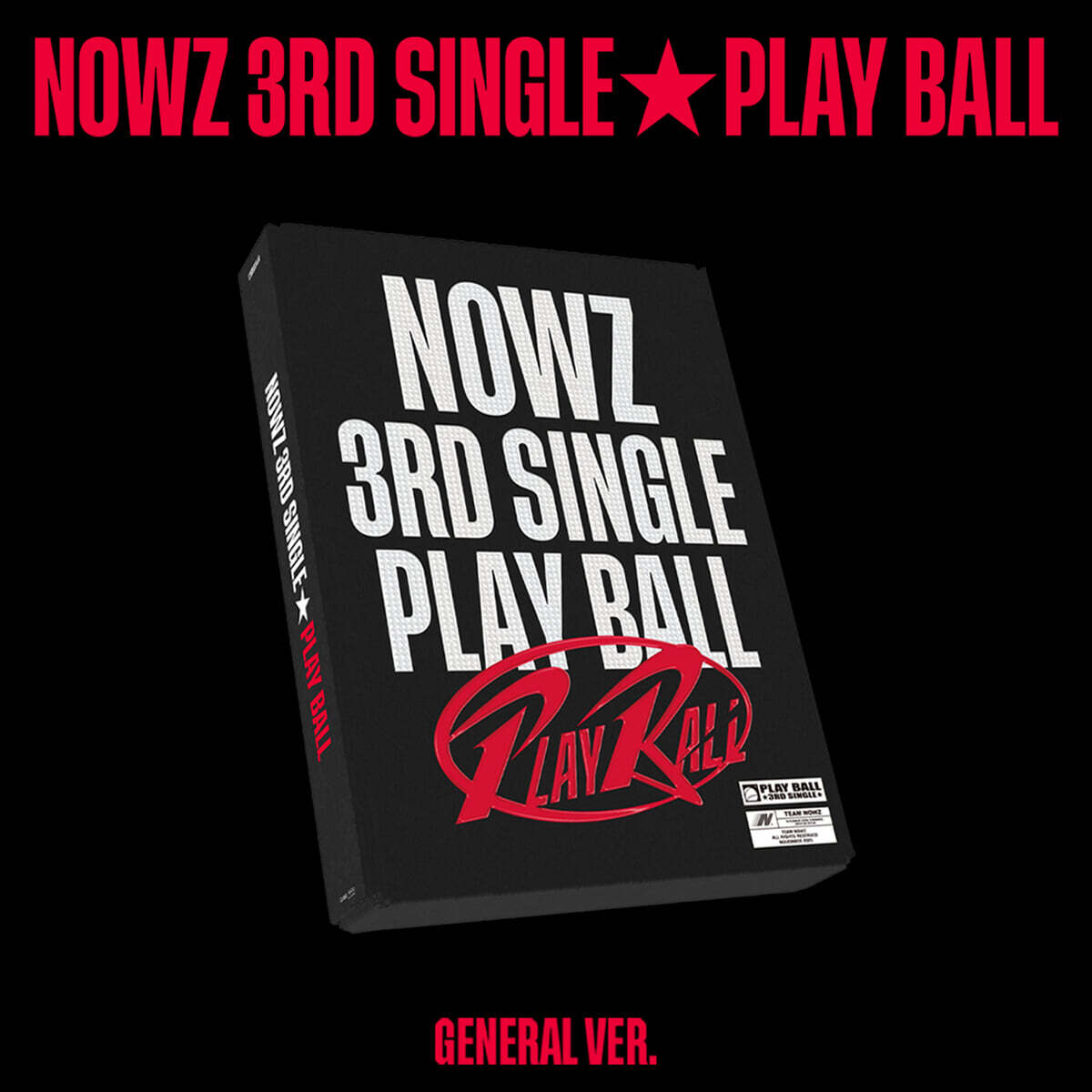 [PRE-ORDER] NOWZ - 3rd Single Album Play Ball (GENERAL VER.) NOWZ  DKshop
