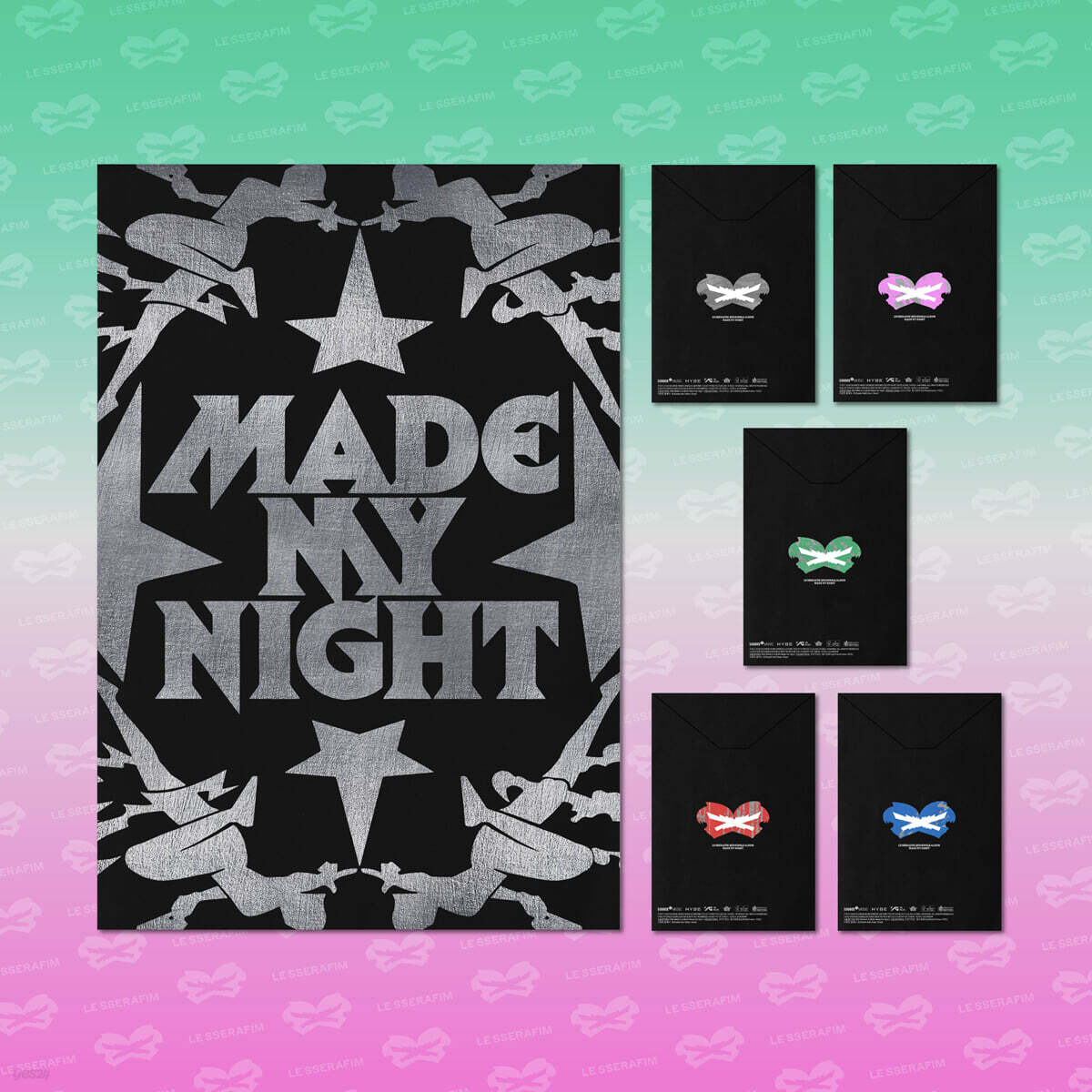 [PRE-ORDER] LE SSERAFIM - 2nd Single Album 'Made My Night' CHEMICAL NIGHT (COMPACT Ver.) LE SSERAFIM  DKshop