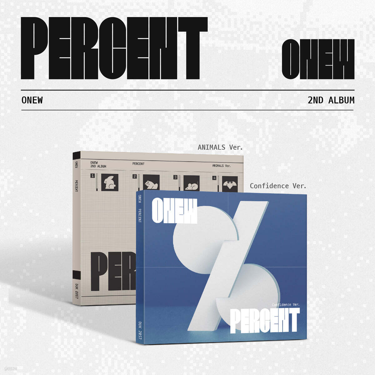 [PRE-ORDER] ONEW - 2nd Album PERCENT (Digipack Ver.) (Random Ver.) SHINee  DKshop