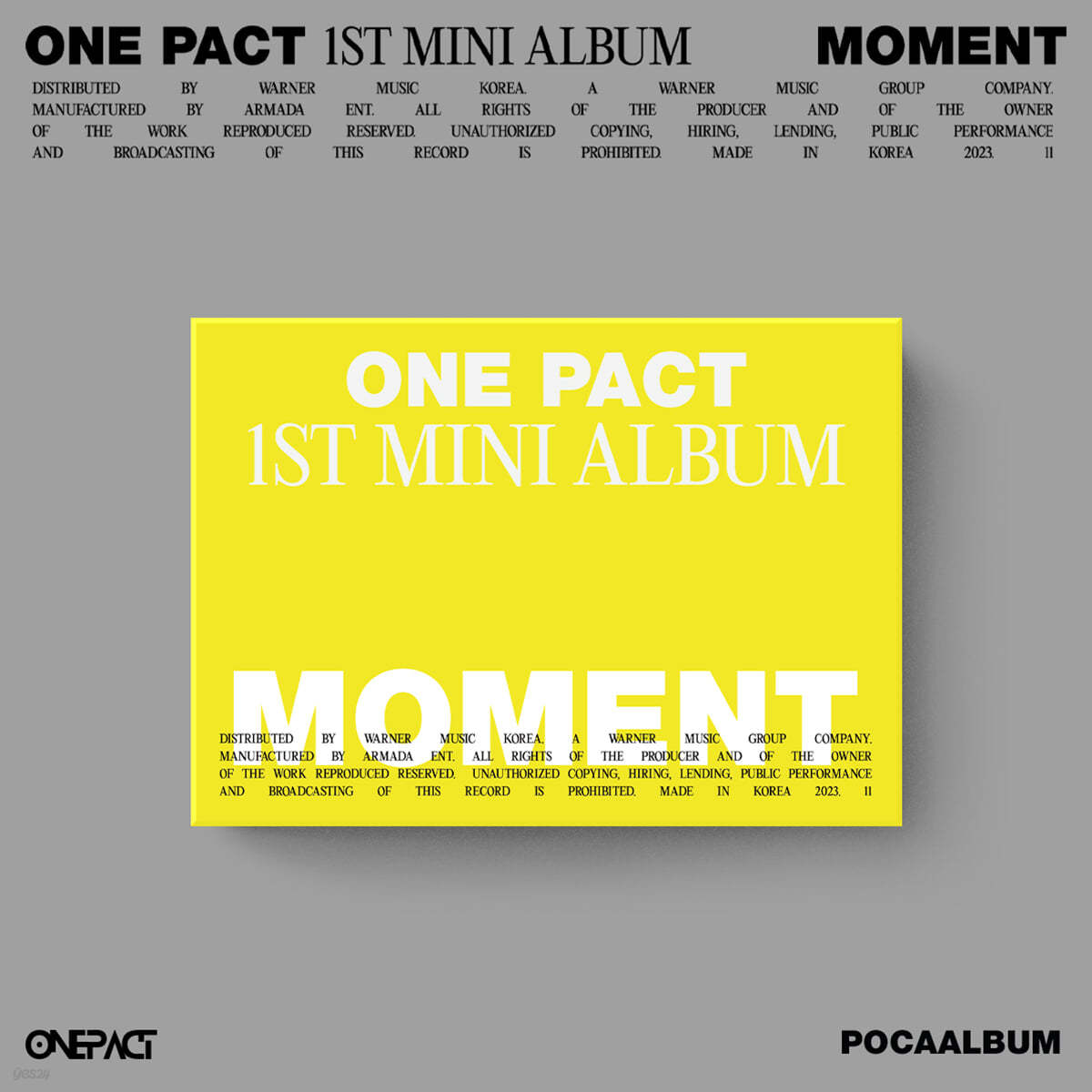 ONE PACT - 1st Mini Album Moment (POCA ALBUM) | DKshop