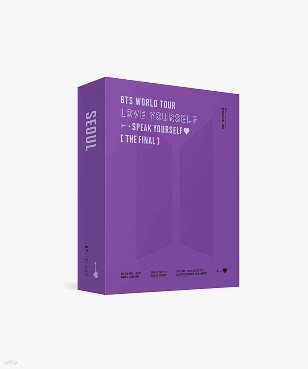 BTS - WORLD TOUR ‘LOVE YOURSELF : SPEAK YOURSELF’ [THE FINAL] [Digital Code] BTS  DKshop