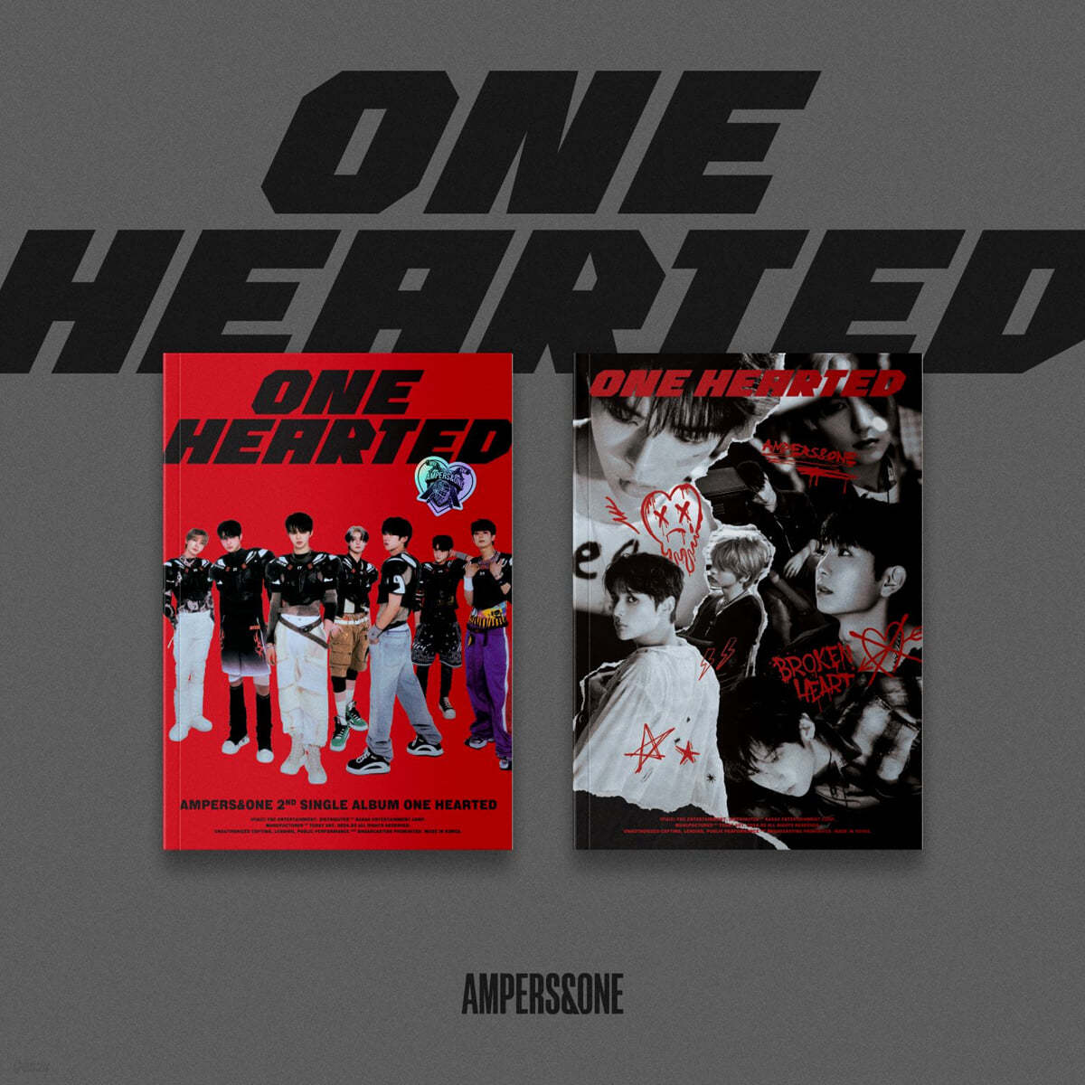 AMPERS&ONE - 2nd Single Album ONE HEARTED | DKshop