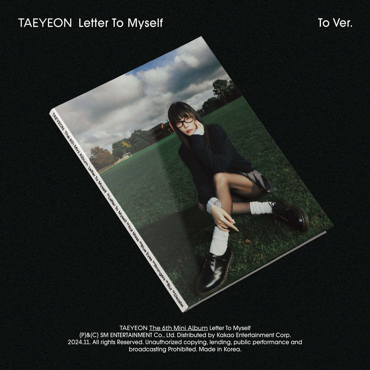 [PRE-ORDER] TAEYEON - 6th Mini Album Letter To Myself (To Ver.)