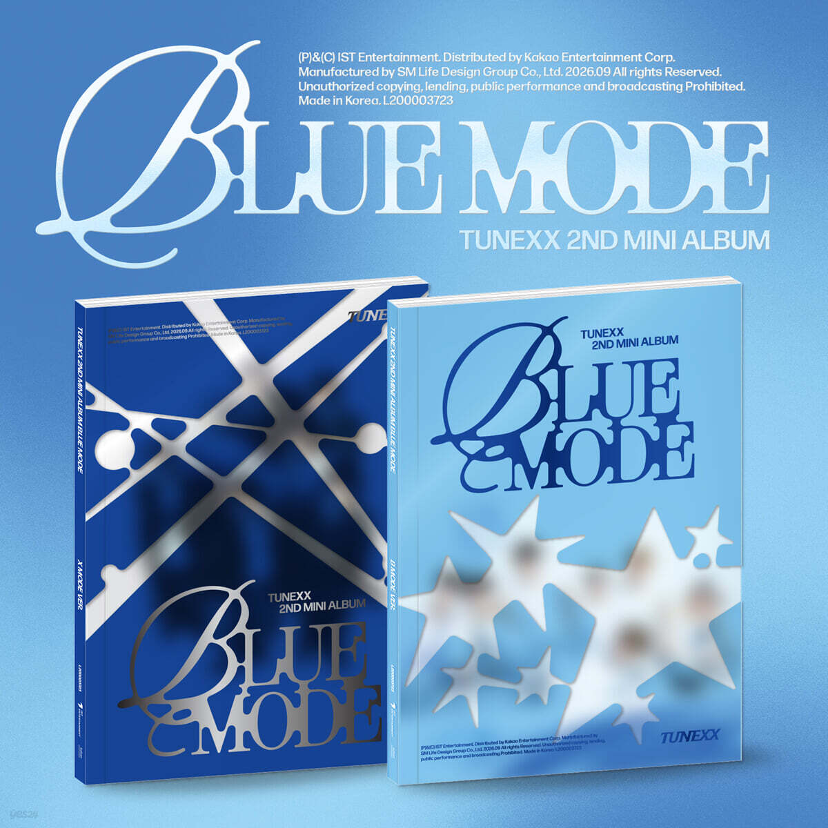 [PRE-ORDER] TUNEXX - 2nd Mini Album BLUE MODE TUNEXX  DKshop