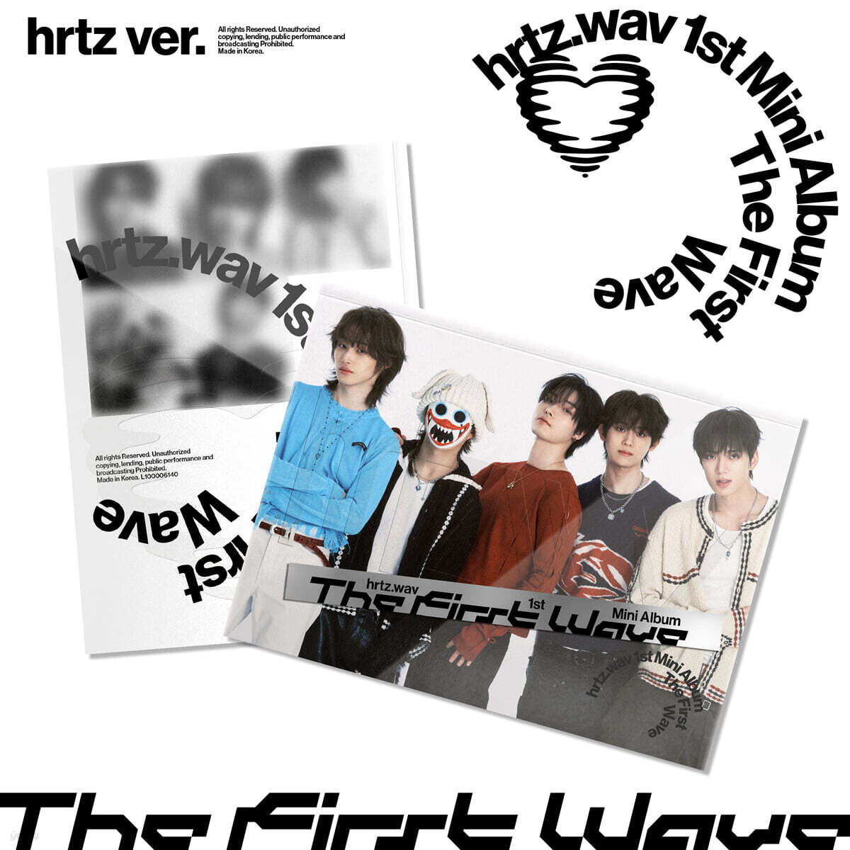 [PRE-ORDER] hrtz.wav - 1st Mini Album The First Wave hrtz.wav  DKshop