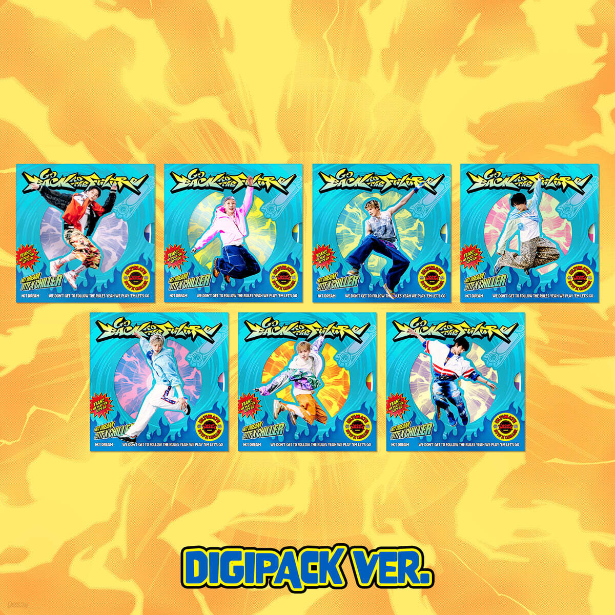 [PRE-ORDER] NCT DREAM - 5th Album Go Back To The Future (Digipack Ver.) (Random Ver.) NCT  DKshop