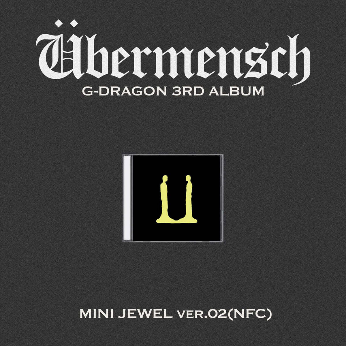 G-DRAGON - 3rd Album Übermensch (MINI JEWEL VER.) (NFC) BIGBANG  DKshop