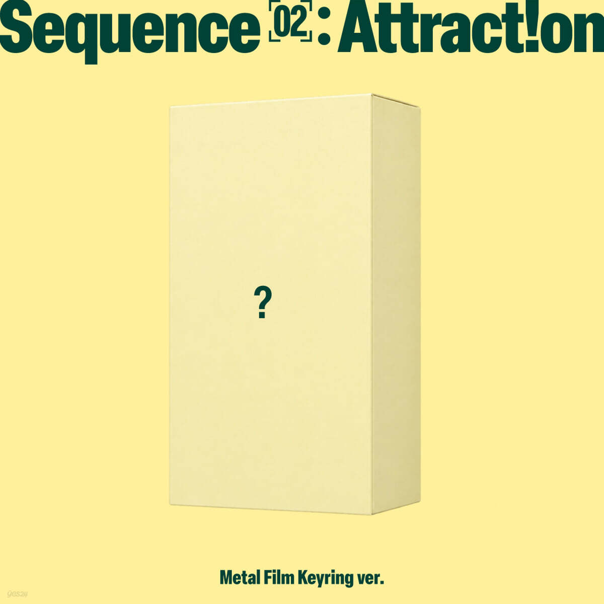 [PRE-ORDER] AND2BLE - 2nd Mini Album Sequence 02: Attraction (Metal Film Keyring Ver.) AND2BLE  DKshop