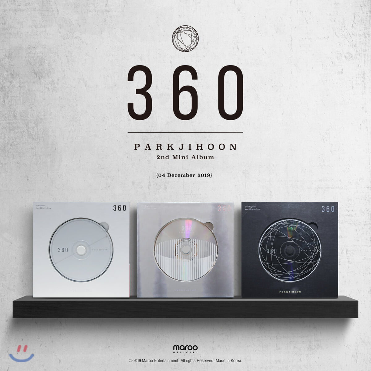 PARK JIHOON - 2nd Mini Album 360 (Random Ver.) PARK JIHOON  DKshop