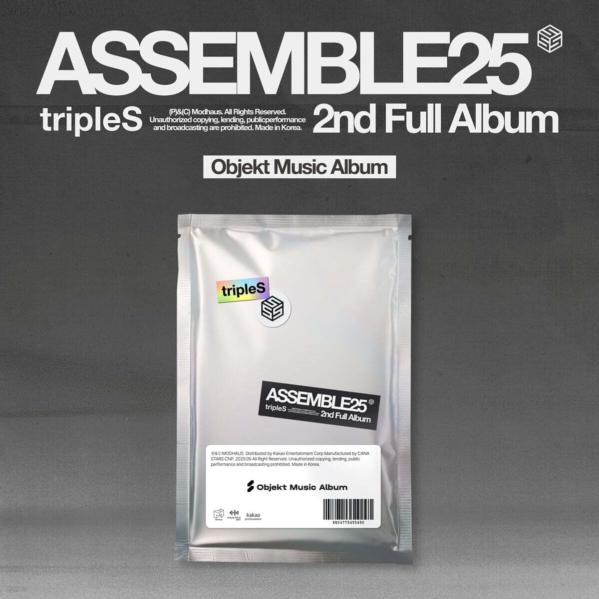 [PRE-ORDER tripleS - 2nd Full Album ASSEMBLE25 (Objekt Music Album) tripleS  DKshop