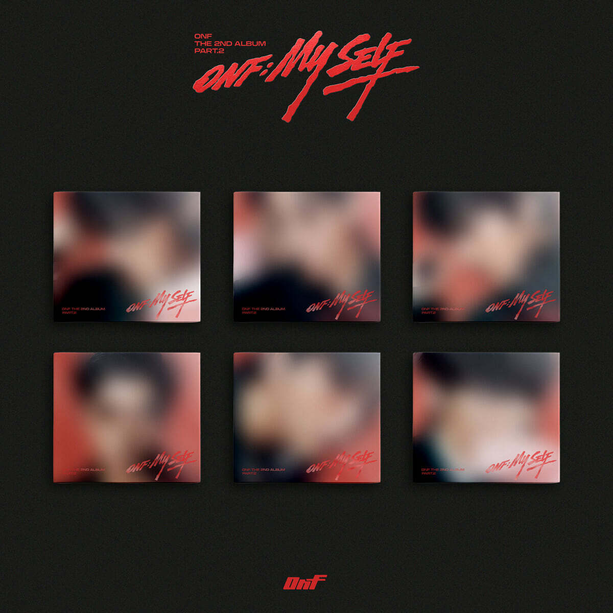 [PRE-ORDER] ONF - 2nd Album ONF:MY SELF (DIGIPACK Ver.) (Random Ver.) ONF  DKshop