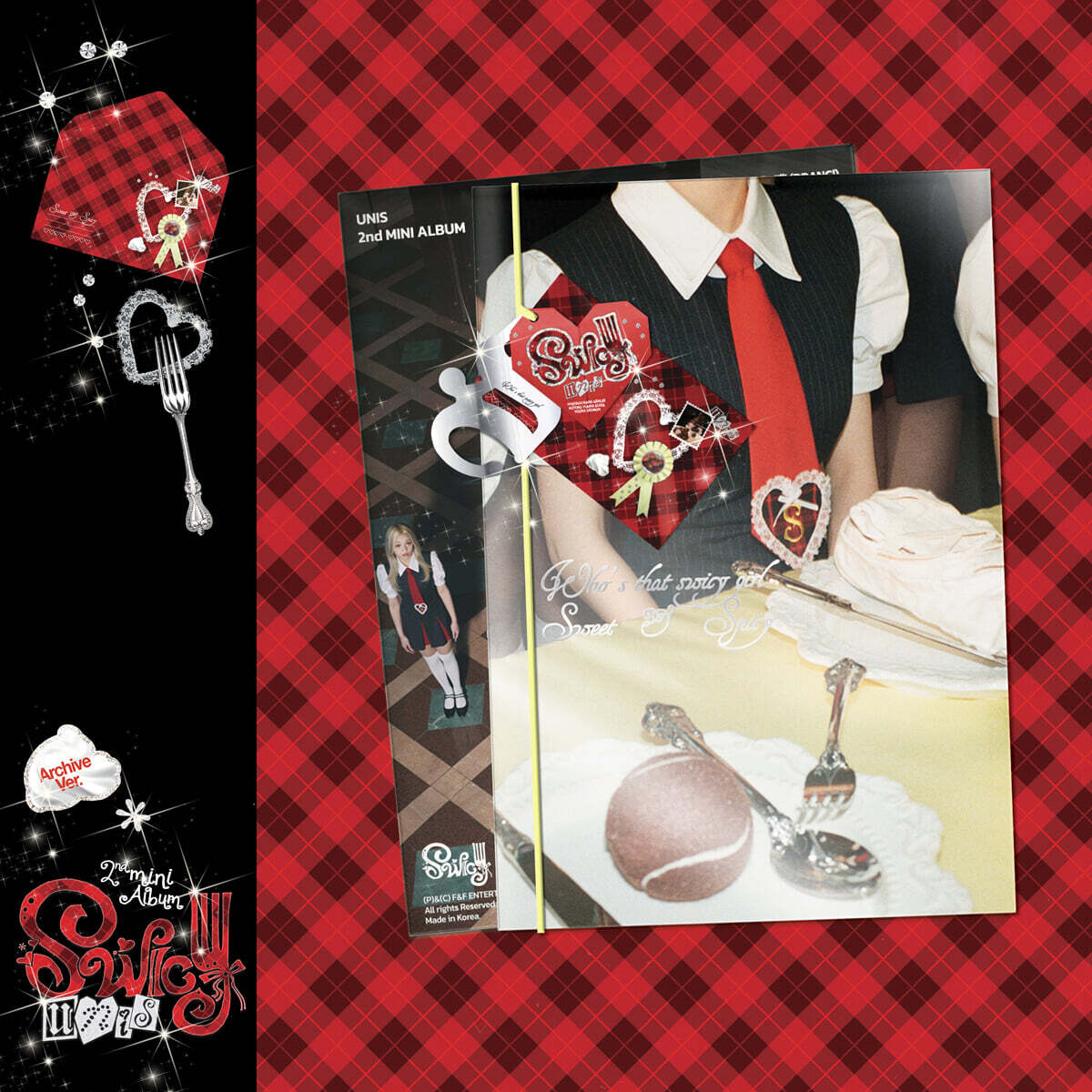[PRE-ORDER] UNIS - 2nd Mini Album SWICY (Archive Ver.) UNIS  DKshop