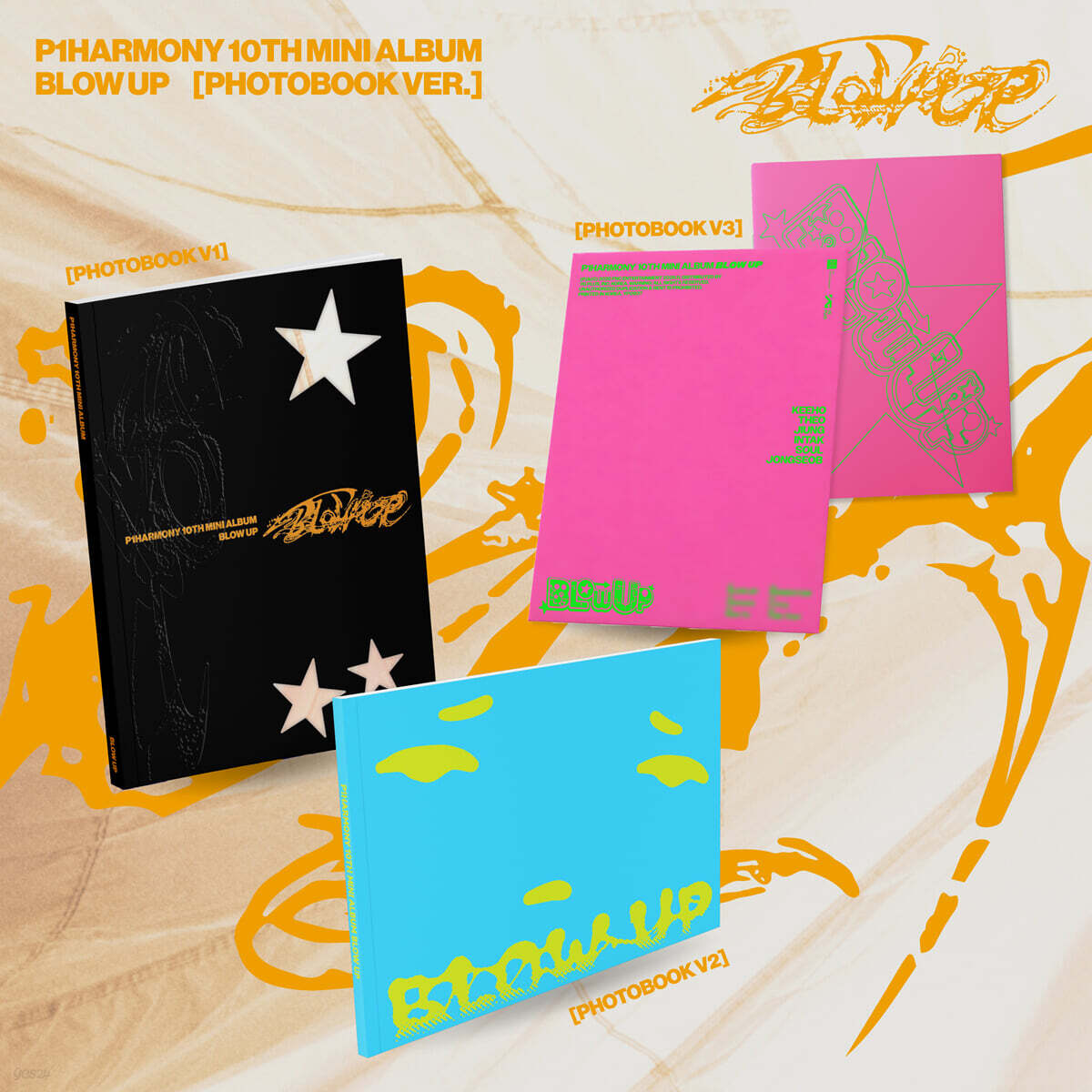 [PRE-ORDER] P1Harmony - 10th Mini Album BLOW UP P1Harmony  DKshop