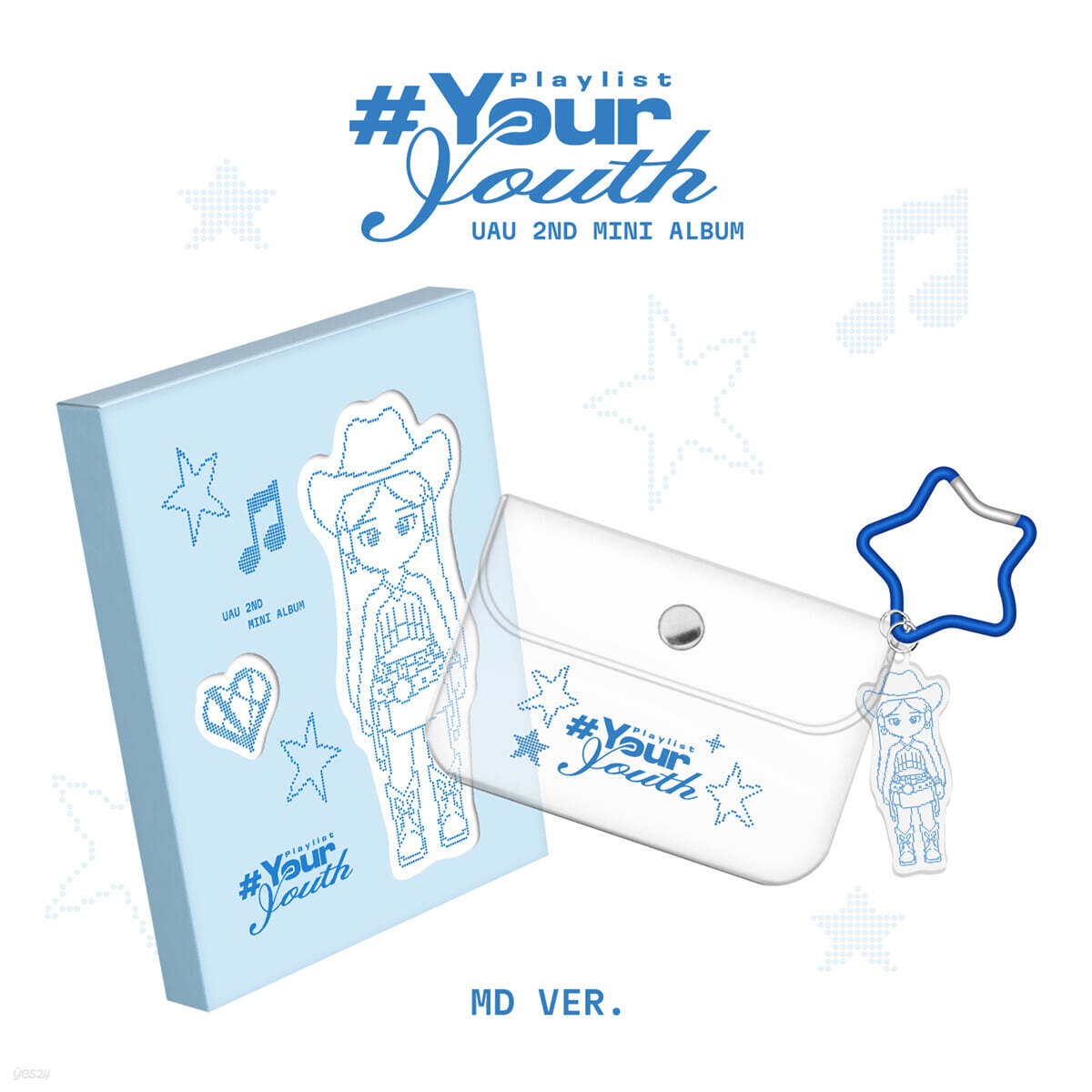 [PRE-ORDER] UAU - 2nd Mini Album Playlist #Your Youth (MD VER.) UAU  DKshop
