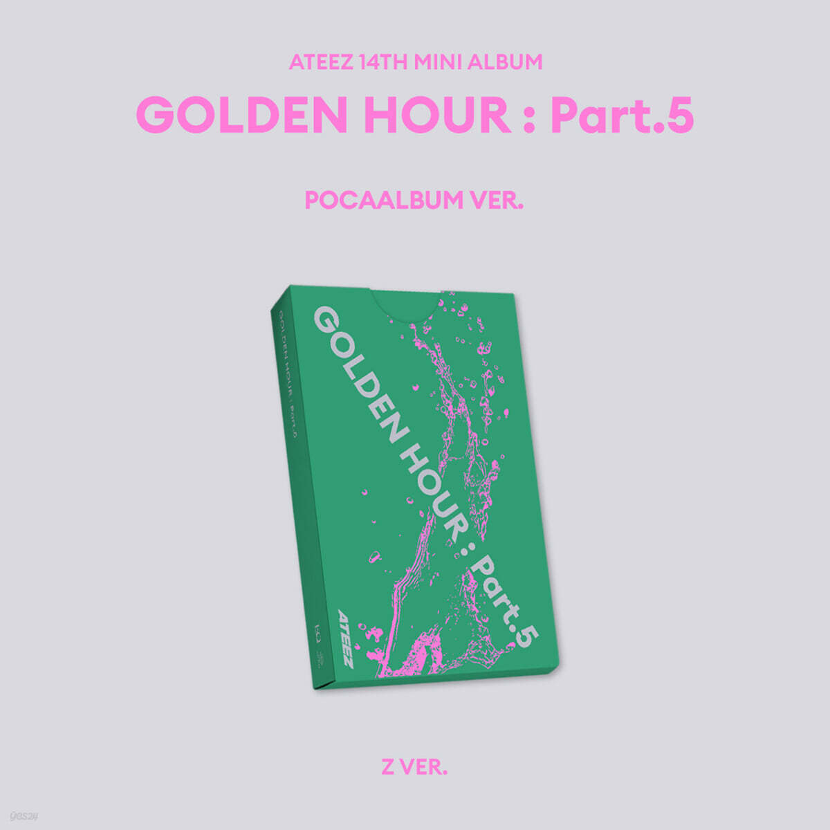 [PRE-ORDER] ATEEZ - 14th Mini Album GOLDEN HOUR : Part.5 (POCAALBUM) ATEEZ  DKshop