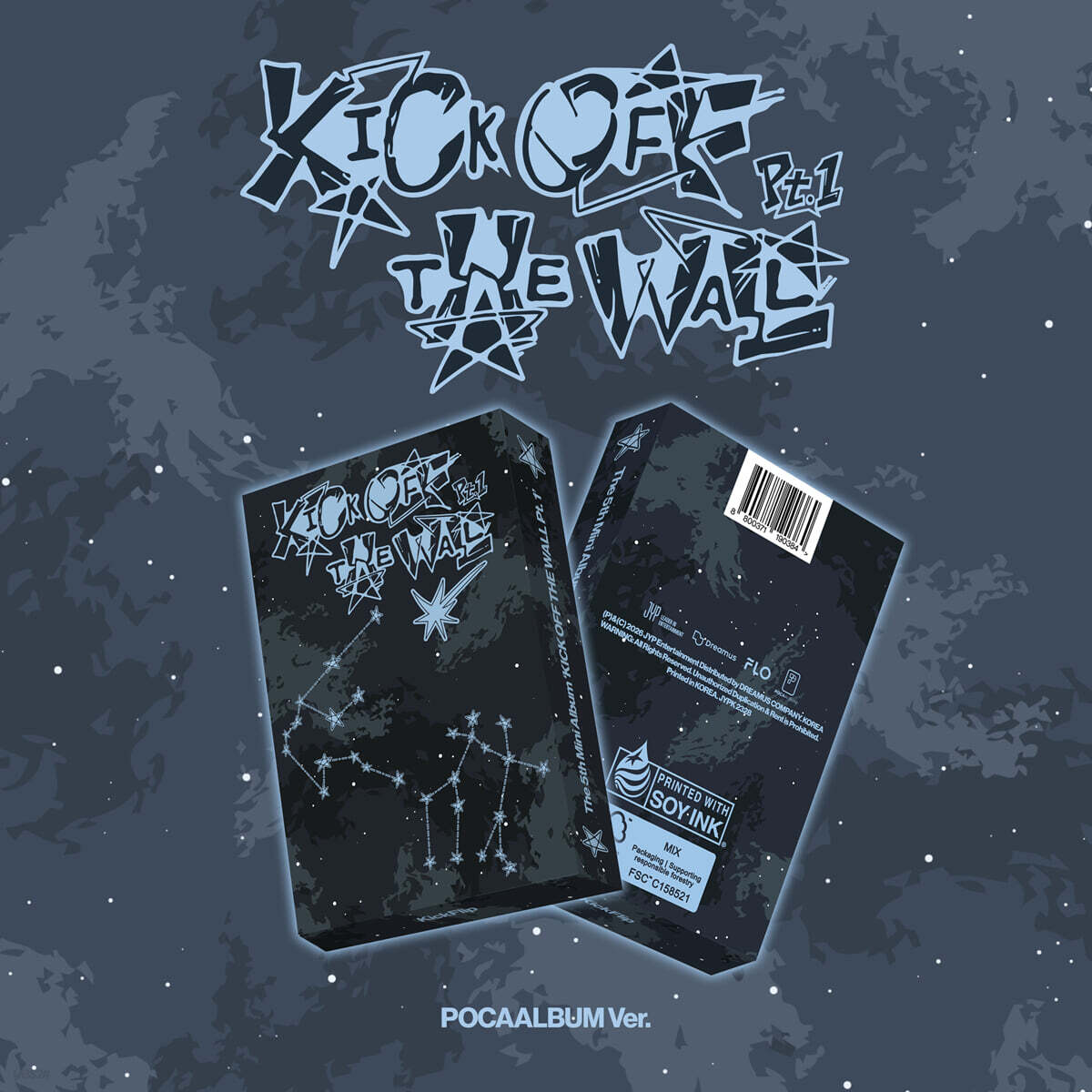 [PRE-ORDER] KickFlip - 5th Mini Album KICK OFF THE WALL Pt.1 (POCAALBUM Ver.) KickFlip  DKshop
