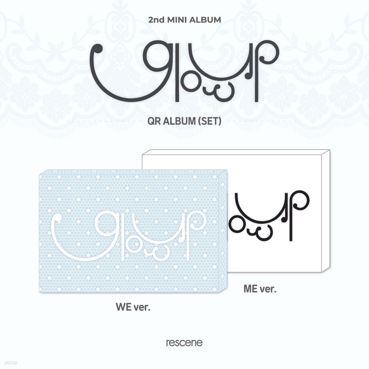 RESCENE - 2nd Mini Album Glow Up (QR Ver.) RESCENE  DKshop